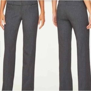 NWT Loft Marisa Trousers in Charcoal. Size 0.